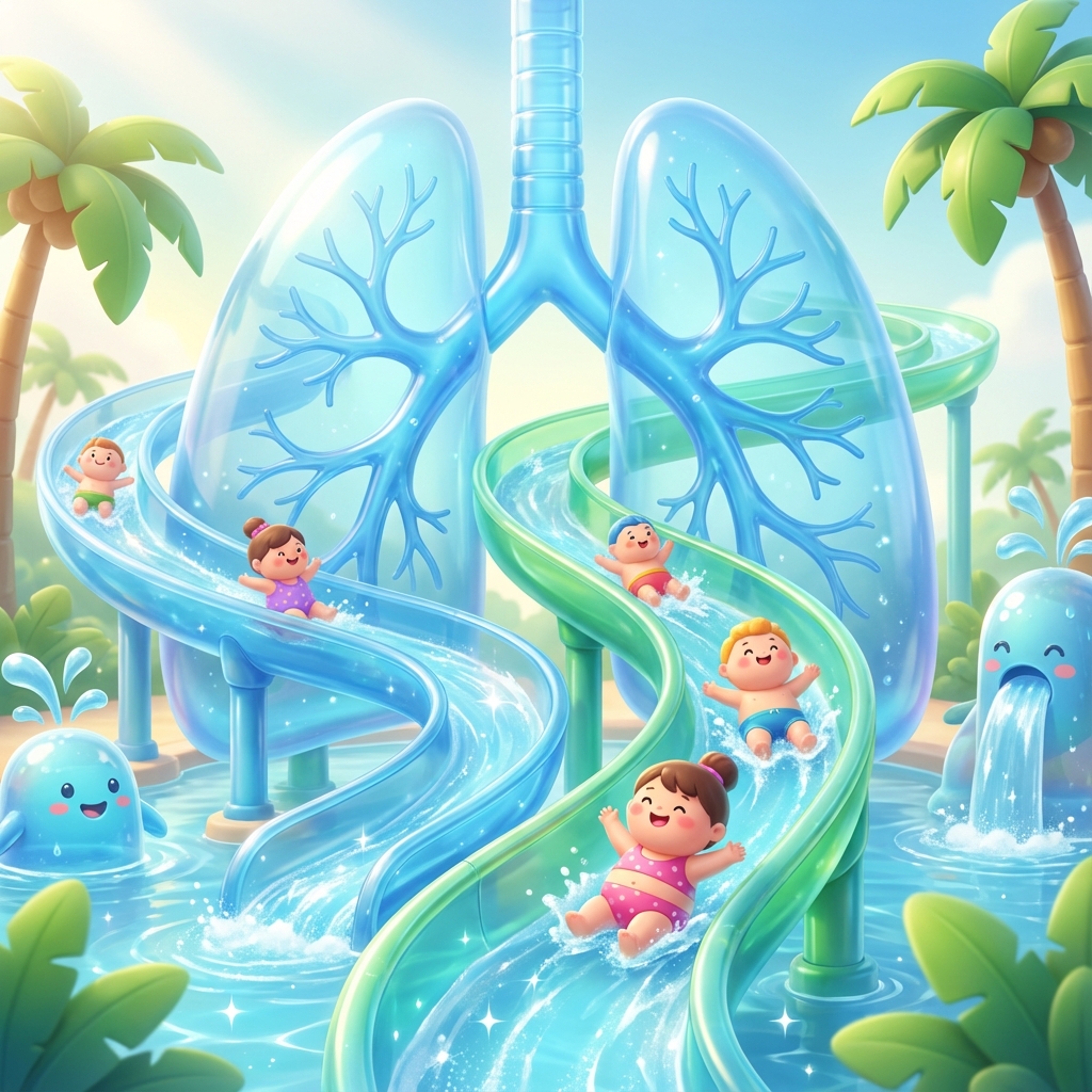 Parque acuático de pulmones